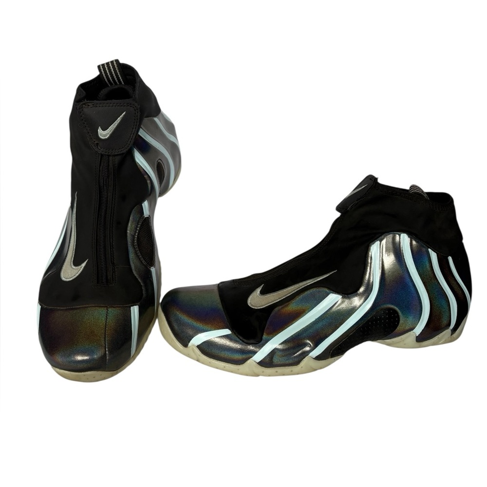Nike Air Flightposite 1 Black Topaz Mist Men's 9 AO9378-001